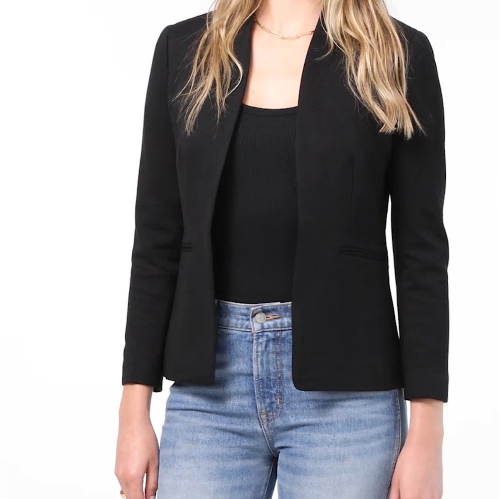 J Crew going out blazer in stretch twill